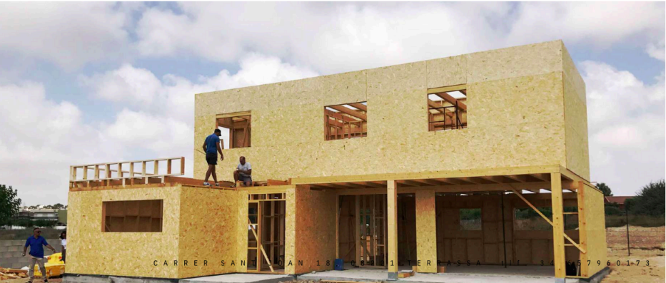 estructura de la casa modular final