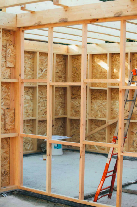 Ejemplo de una particion de una casa modular
